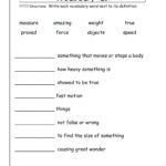008 5Th Grade Vocab Worksheets Math Vocabulary Pdf Printable Db Excel