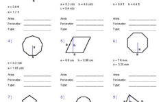 10Th Grade Geometry Worksheets Pdf And High School Math Worksheets