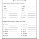 12 3Rd Grade Language Arts Worksheets Free Printable 4th Grade