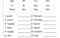 12 3Rd Grade Language Arts Worksheets Free Printable Grade