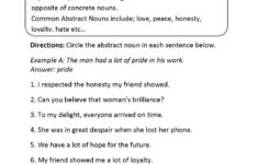 13 Best Abstract Nouns Images On Pinterest Concrete And Abstract