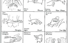 13 Best Sign Language Worksheets Images On Pinterest American Sign