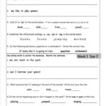 16 Daily Oral Language 5Th Grade Worksheets In 2020 2nd Grade