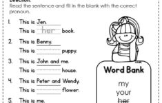 1st Grade English Worksheets Best Coloring Pages For Kids