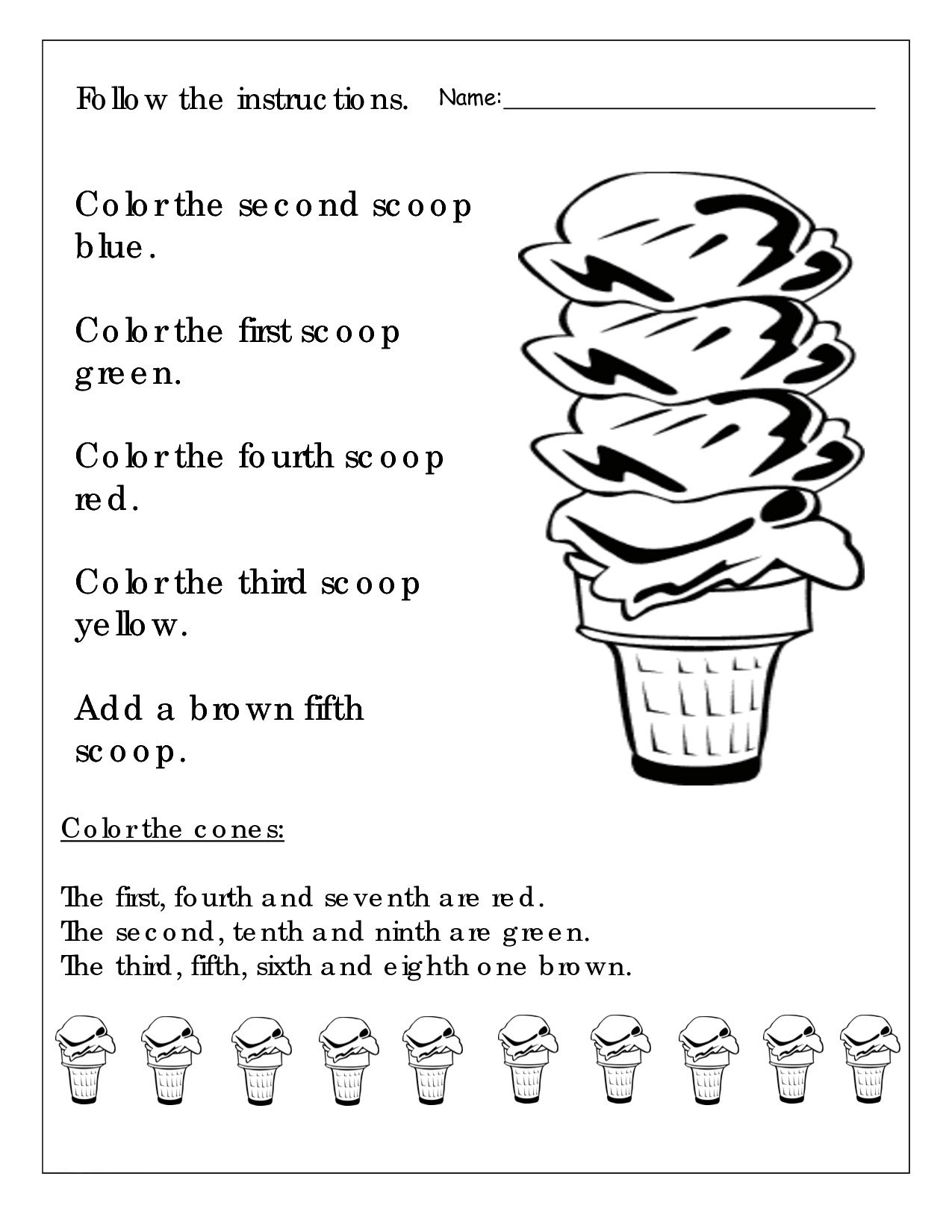 1st Grade English Worksheets Best Coloring Pages For Kids