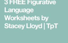 3 FREE Figurative Language Worksheets By Stacey Lloyd TpT Language
