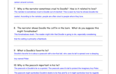 30 The Scarlet Ibis Worksheet Worksheet Resource Plans