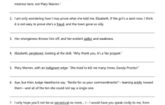 32 The Crucible Vocabulary Act 1 Worksheet Answers Worksheet Project List