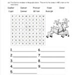 3rd Grade Christmas Language Arts Worksheets AlphabetWorksheetsFree