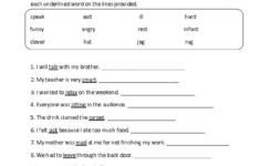 3rd Grade Ela Worksheets