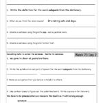 3Rd Grade Language Arts Worksheets Free Printable Printable Worksheets