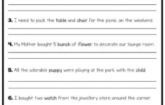 3rd Grade Writing Worksheets Best Coloring Pages For Kids