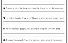 3rd Grade Writing Worksheets Best Coloring Pages For Kids