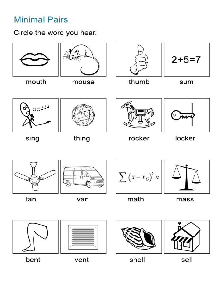 English Language Learners Worksheets
