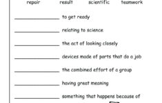 5th Grade Vocabulary Worksheets Kidsworksheetfun