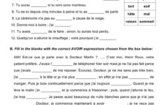 6 Language Arts Writing Worksheets For Ged Easily French Activity