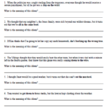 7th Grade Figurative Language Worksheets With Answers Pdf