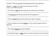 7Th Grade Language Arts Worksheets With Answers Proper And Common
