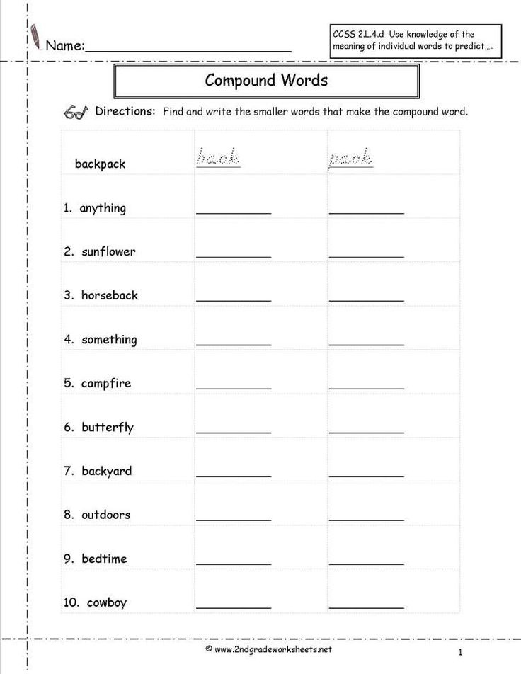 8 2Nd Grade English Worksheets With Answer Key Grade Printable 