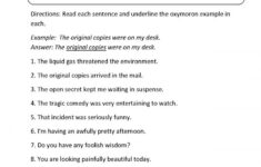 8 7Th Grade Literary Terms Worksheet Grade Chartsheet