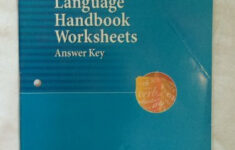 9780030524097 Language Handbook Worksheets Answer Key Elements Of
