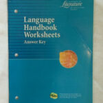 9780030524097 Language Handbook Worksheets Answer Key Elements Of