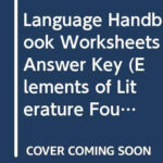 9780030524172 Language Handbook Worksheets Answer Key Elements Of
