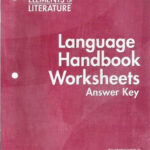 9780030739293 Language Handbook Worksheets Answer Key Elements Of