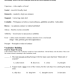 A Christmas Carol Figurative Language Worksheet Answer Key