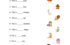 ABC Animals Practice English ESL Worksheets For Distance Learning And
