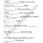 Abstract Nouns ESL Worksheet By Pawlenglish
