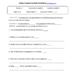 Adding Punctuation ELA Literacy L 7 2 Language Worksheet Punctuation