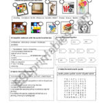 Arts Vocabulary ESL Worksheet By Englishnet