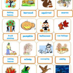 AUTUMN PICTIONARY Fall Vocabulary Fall Preschool Activities Vocabulary