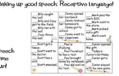 Baking Up Good Speech Receptive Expressive Language Packets