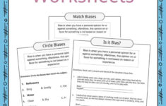 Bias Examples Worksheets Definition Where It s Used For Kids