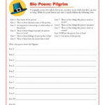 Bio Poem Pilgrims Printable Thanksgiving Writing Activity