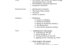 Biology The Language Of Science Worksheet Answer Key Worksheet