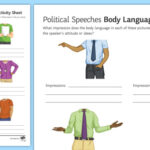 Body Language In English Worksheet Worksheet