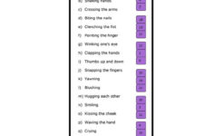 Body Language Worksheet Free ESL Printable Worksheets Made By Teachers