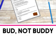 Bud Not Buddy Complete Novel Comprehension Questions Improve Reading