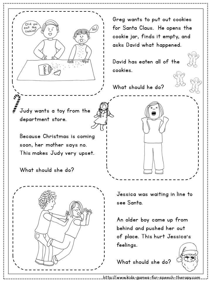 Christmas Speech And Language Activities Craftivity Lesson Plan 