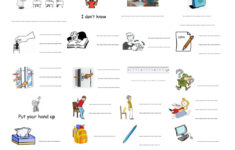 CLASSROOM ENGLISH Interactive Worksheet