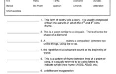 Classroom Freebies Too Poetry And Figurative Language Quiz Freebie