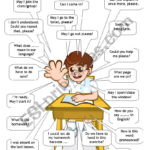 Classroom Language Student ESL Worksheet By Htunde