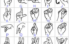 Clipart Sign Language Alphabet 20 Free Cliparts Download Images On