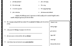 Colloquial And Informal Expressions