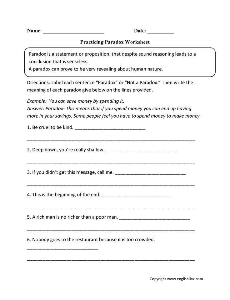 Content By Subject Worksheets Figurative Language Worksheets 