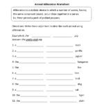 Content By Subject Worksheets Figurative Language Worksheets