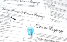 Creative Writing Workshop Precise And Concise Language Mini Lesson In